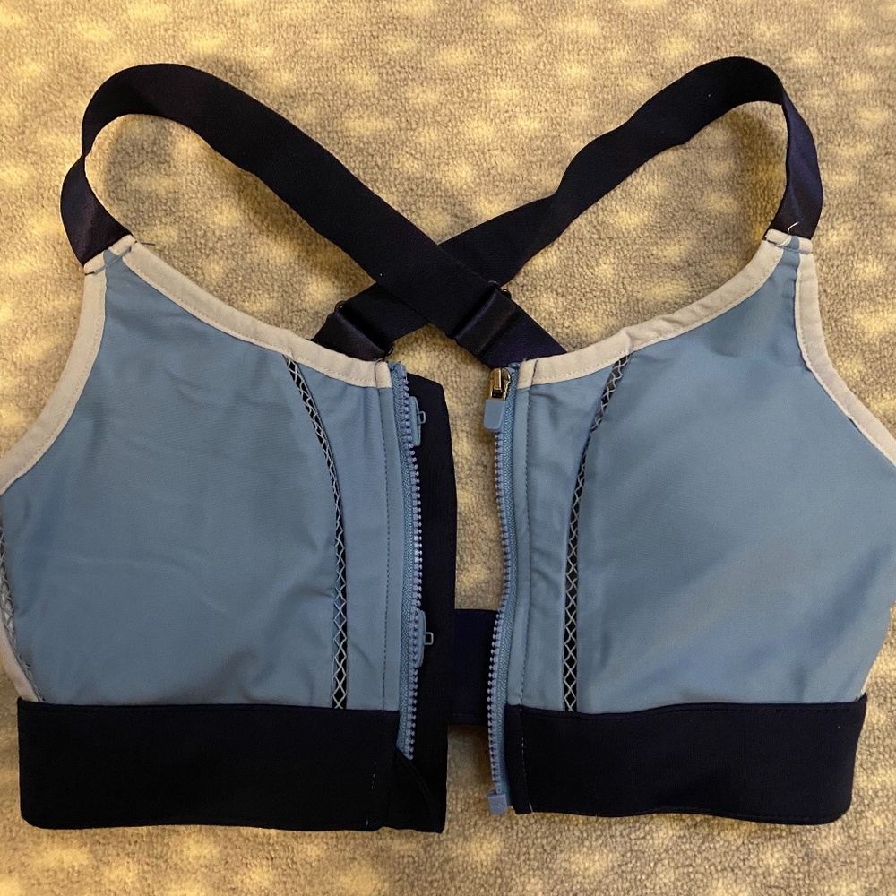 Fabletics Zip Up Sports Bra